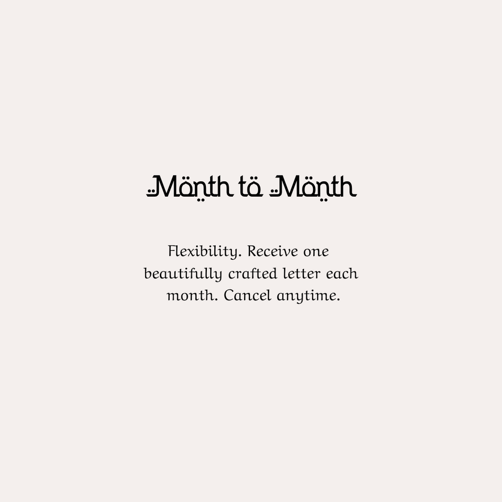 Month to Month